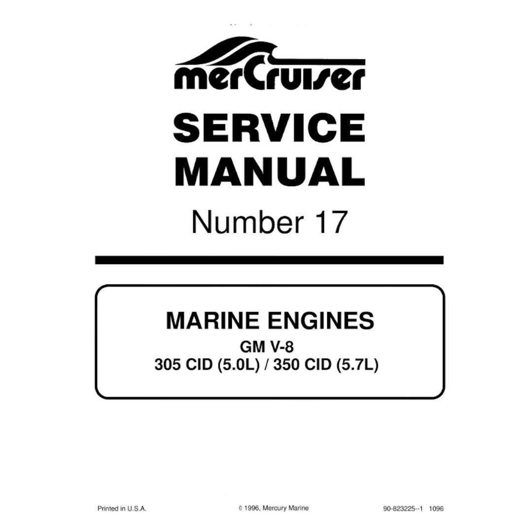 Mercruiser Engines 305 CID (5.0L) 350 CID (5.7L) Service Manual - Etsy