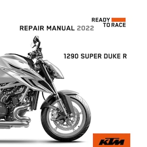 2022 KTM 1290 Super Duke R Repair manual