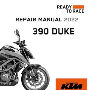 2022 Service Manual KTM 390 DUKE
