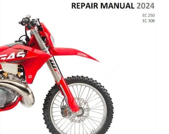 GasGas EC 250 EC 300 Service Manual 2024