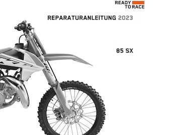 2023 KTM 85 SX 17/14 Reparaturanleitung