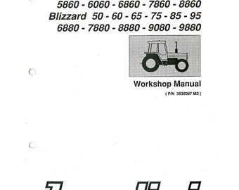 Landini 6060 7860 8860 9080 9880 Service Manual