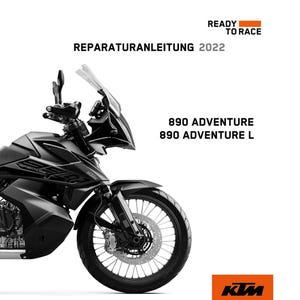 2022 KTM 890 Adventure L Reparaturanleitung