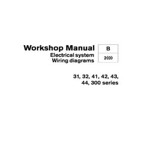 Volvo Penta 31 32 41 42 43 44 300 Series Workshop Service Manual