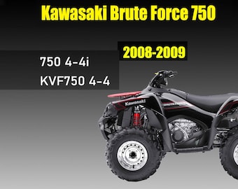 Kawasaki Brute Force 750 Workshop Service Manual 2008-2009