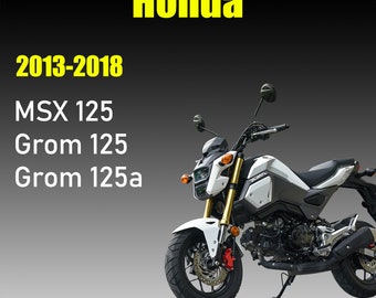グロム　HONDA MSX125A-R サービスマニュアル Honda Grom 125 MSX125 Service Manual