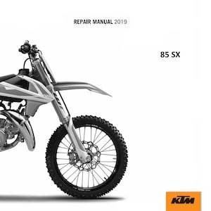 2019 KTM 85 sx Repair Manual