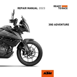 Service Workshop Manual for KTM 390 Adventure 2023