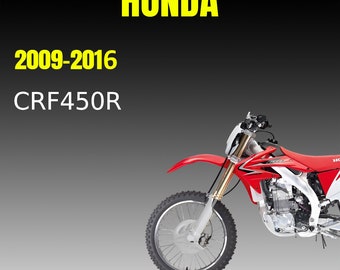 Honda CRF450R Workshop Service Manual 2009-2016