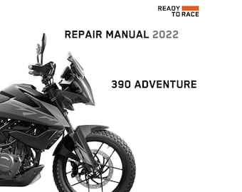 KTM 390 Adventure Repair Manual 2022