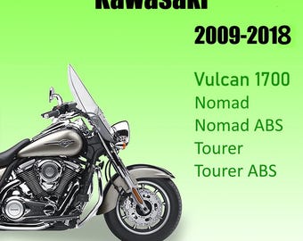 Kawasaki Vn1700 Tourer ABS Workshop Manual 2009-2018