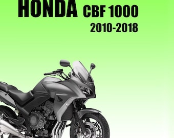 Honda CBF1000 Service Manual 2010-2018