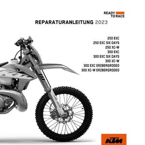 2023 Ktm 250 EXC Six Days Reparaturanleitung