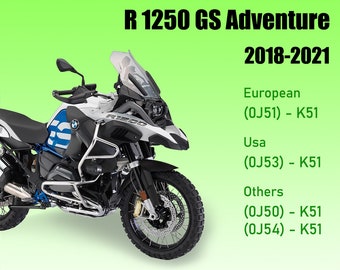 BMW R 1250 GS ADVENTURE Service workshop manual 2018-2021