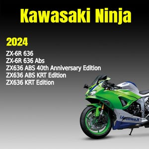 Workshop Service Manual Kawasaki Ninja ZX-6R (2024-2025) - Etsy