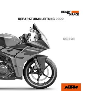 2022 KTM RC 390 Reparaturanleitung