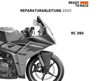 2022 KTM RC 390 Reparaturanleitung