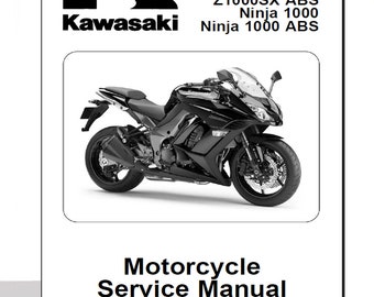 カワサキ Z1000 2003 2004 2005 2006 - ワークショップ サービス修理