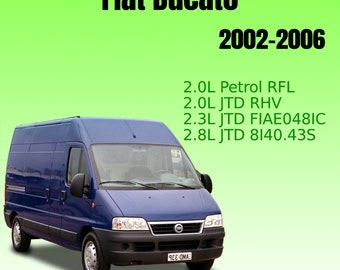 Fiat Ducato Workshop Manual 2002-2006
