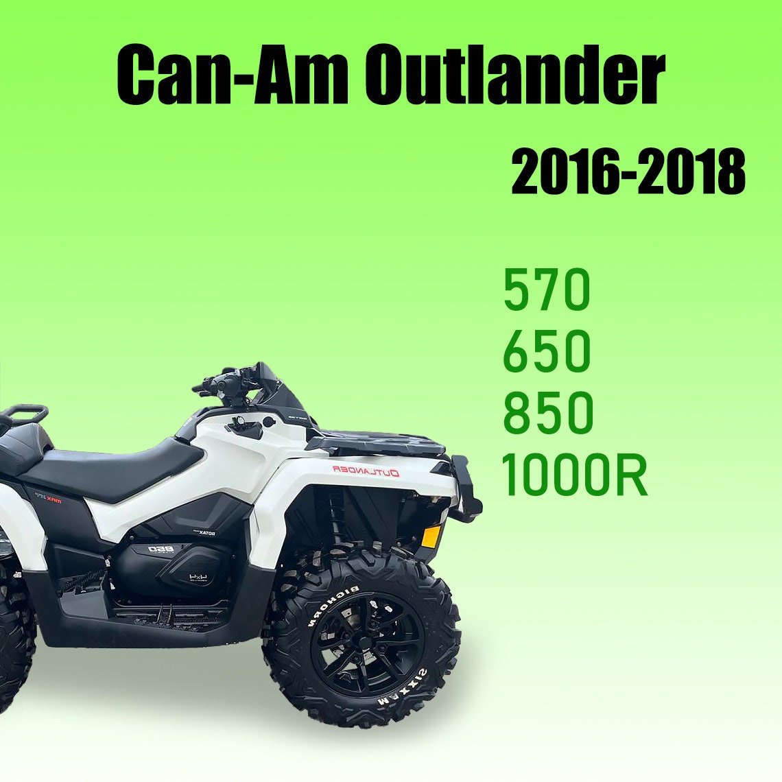 thumbnail image 2 of Caltric CVT Air Guide Inner Cover – Fits Can-Am Outlander/Max 500, 570, 650, 800R, 1000 EFI 2 of 5