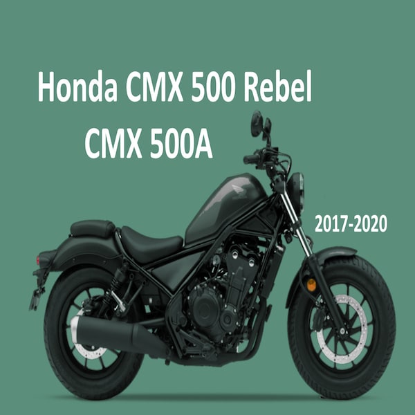 Repair manual for HONDA CMX 500A / CMX 500 rebel Download