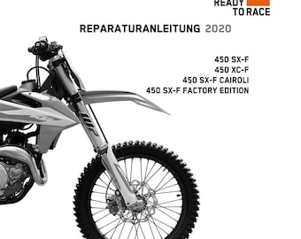 2020 KTM 450 SX-F CAIROLI Reparaturanleitung