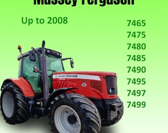 Service Manual Massey Ferguson 7465 7475 7480 7485 7490 7495 7497 7499