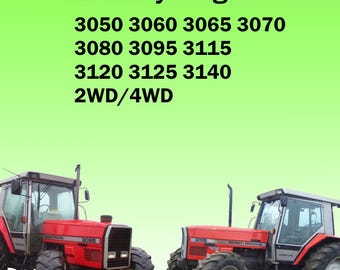 Massey Ferguson 3050 3060 3065 3070 3080 3095 3115 3120 3125 3140 Workshop Manual