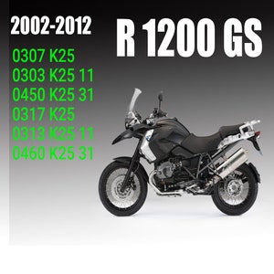 Service Workshop Repair manual for BMW R1200GS K25 (2002-2012 Download