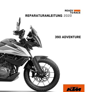 2020 KTM 390 Adventure Reparaturanleitung