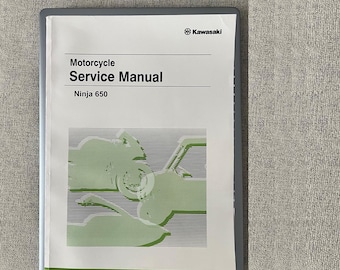 Kawasaki Ninja 650 + ABS 2017 - 2023 Service Repair Workshop