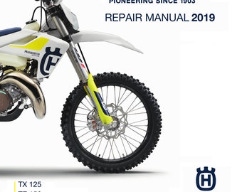 2019 Husqvarna TE 150 Husqvarna TX 125 Workshop Manual