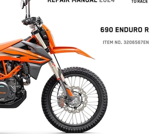 2024 KTM 690 Enduro R (EU version) Service Manual