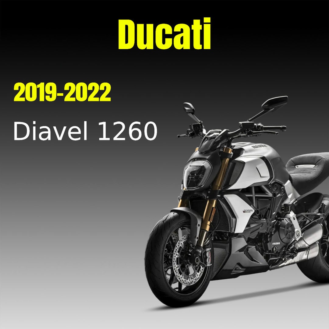 Ducati Diavel 1260 Service Repair Manual 2019-2022