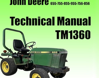 John Deere 655 755 855 955 756 856 Technical Manual