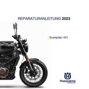 2023 Husqvarna Svartpilen 401 Reparaturanleitung