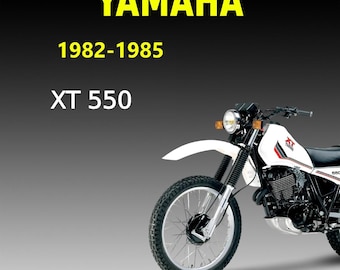 1982-1985 Workshop Manual Yamaha XT550