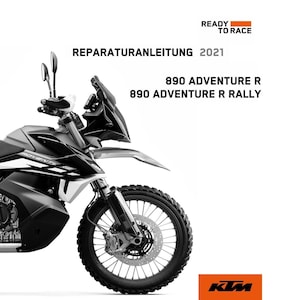 2021 KTM 890 ADVENTURE R Reparaturanleitung