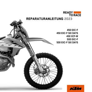 2023 KTM 500 EXC-F Six Days Reparaturanleitung