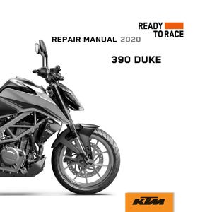 2020 Repair Manual KTM 390 Duke
