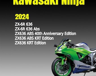 Workshop Service Manual Kawasaki Ninja ZX-6R (2024-2025) - Etsy