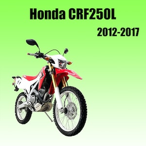 Honda CRF250L Service Manual 2013-2017