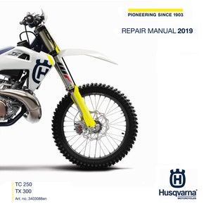 2019 Husqvarna TC250 TX300 Workshop Manual