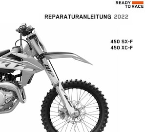2022 KTM 450 XC-F Reparaturanleitung