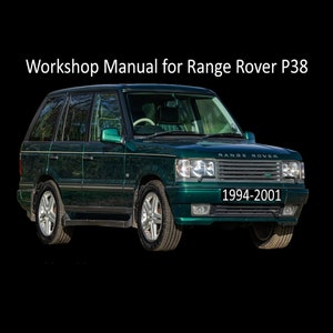 Puede incluir: Un SUV Range Rover P38 verde oscuro con una parrilla negra y detalles cromados. El vehículo tiene una placa de matrícula que dice "1994-2001".