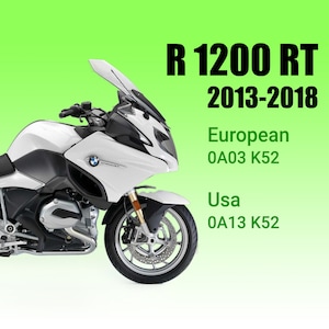 Service Manual for BMW R1200RT K52 (2013-2018) 0A03 0A13 EU and USA models Download
