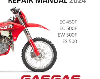 Repair Manual GasGas EC 450F - 2024