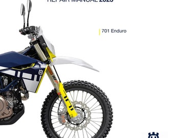 Repair Manual for Husqvarna 701 ENDURO Europe - 2023