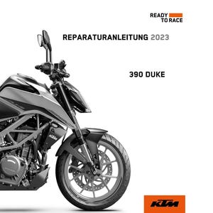 2023 KTM 390 Duke Reparaturanleitung