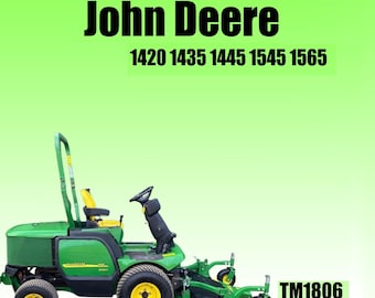John Deere 1420 1435 1445 1545 1565 Technical Manual